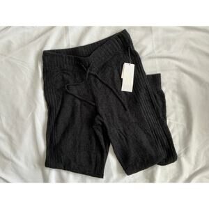 Spiritual Gangster Peace Love and Yoga Black Super Cozy Jogger Pant NWT